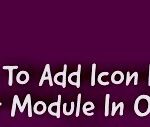 How To Add Icon Image For Custom Module in Odoo16
